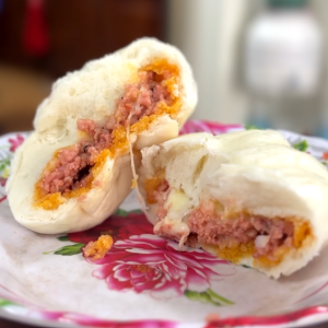 Bánh Bao Xá Xíu Phô Mai